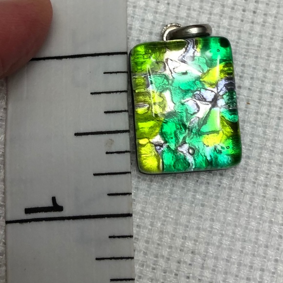 Fused Murano Glass Pendant - Picture 3 of 5